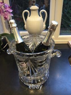 Cristalleries de Lorraine, a Crystal heavy Ice Bucket, limited Edition of 500