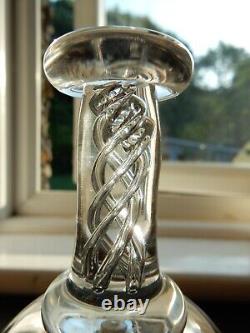 Cyril Kimberley Master Engraver Webb CHARLES DICKENS Commemorative Glass Bell