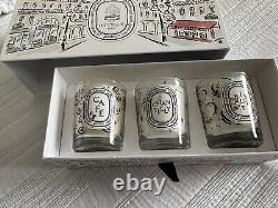 DIPTYQUE Scented Candles 2024 Limited Edition 3 x 70g Cafe Chantilly Biscuit