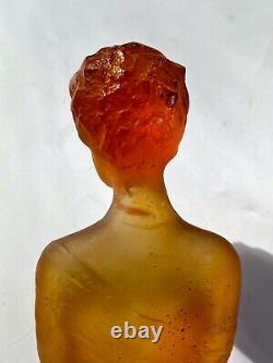 Daum Eugenie 16 Elegant Lady Pate de Verre Jean Philippe Richard Ltd Edition