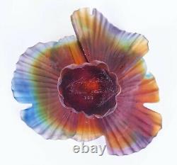 Daum Palmier Coupe Pate de Verre Glass by Emilio Robba Limited Edition