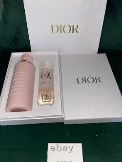 Dior LTD glass water bottle + capture totale lotion serum