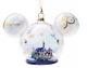 Disney 50th Anniversary Glass Bauble 2021 Christmas Ornament In Hand