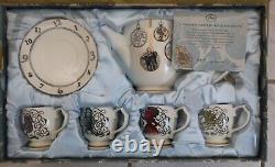 Disney ALICE THROUGH THE LOOKING GLASS Fine China Limited Edition Tea Set NEW