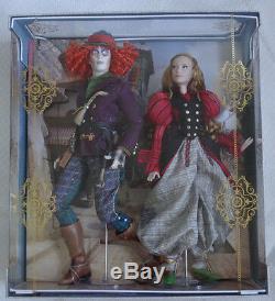 Disney Alice And Mad Hatter Limited Edition Doll Set Alice Through Looking Glass