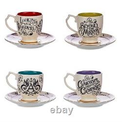 Disney Alice In Wonderland Through Looking Glass Limited Edition China Tea Set