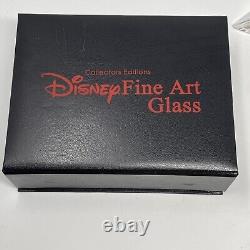 Disney Fine Art Glass Jiminy Cricket Inside Painted Glass Sculpture 116/495