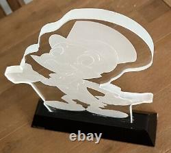 Disney JIMINY CRICKET Limited Edition 9/1000 Arnold Ruiz Glass SCULPTURE Figure