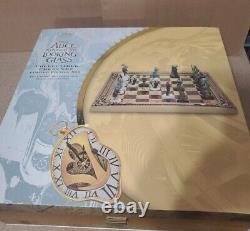 Disney Limited Edition Alice Through the Looking Glass Chess Set 500 NIB