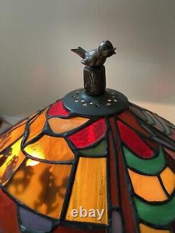 Disney Snow White 7 Dwarfs Stained Glass Lamp Ltd Ed. Works Jody Daily