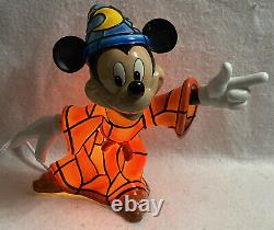 Disney's Sorcerers Apprentice Mickey Mouse Limited Edition Stain-Glass Lamp