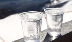 Disposable Clear Water Drinking Glass Vending Style Cups for Wedding Party 190cc