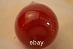 EAU DE MURANO LIMITED EDITION CARLO MORETTI SIGNED RED PEAR PERFUME WithBOX NEW