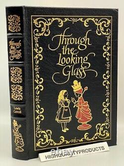 Easton Press THROUGH THE LOOKING GLASS Alice in Wonderland LIMITED Edition RARE