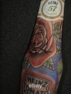 Ed Sheeran X Heinz Signed Tomato Sauce Glass Bottle Rare Limited Edition 150Made