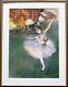 Edgar Degas Ballerina Rare Vintage Original 1st Print Limited Ed Lithograph