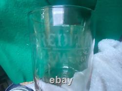 Edwardian Meredith & Drew Ltd Glass Biscuit Jar