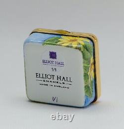 Elliot Hall Enamels Bluebells 1/1 Ltd Edition By Elizabeth Todd Freehand Painted