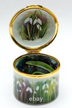 Elliot Hall Enamels Snowdrops By Anthony Young 1/1 Limited Edition