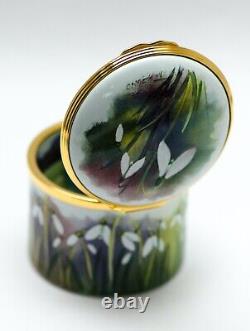 Elliot Hall Enamels Snowdrops By Anthony Young 1/1 Limited Edition