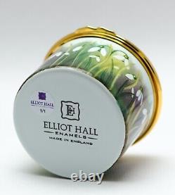 Elliot Hall Enamels Snowdrops By Anthony Young 1/1 Limited Edition