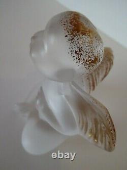 Elton John Lalique'Winged Cherub' Boxed Rare Collectors Society Item Mint