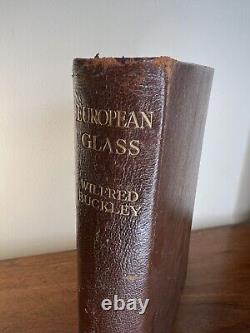 European Glass WILFRED BUCKLEY 1926, Edition De Luxe 22 of 35, Earnest BENN