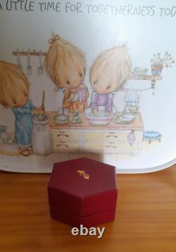 Ex Rare Limited Edition PERTHSHIRE Faceted Flower Paperweight-1973-No 152/600