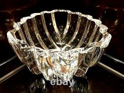 Exquisite Orrefors Crystal Centerpiece Bowl Signed & Numbered By Lars Hellsten