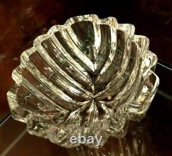 Exquisite Orrefors Crystal Centerpiece Bowl Signed & Numbered By Lars Hellsten