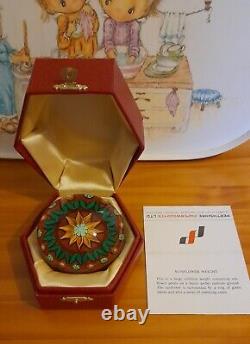 Extremely Rare No 100/350 LIMITED EDITION 1979 PERTHSHIRE SUNFLOWER Paperweight