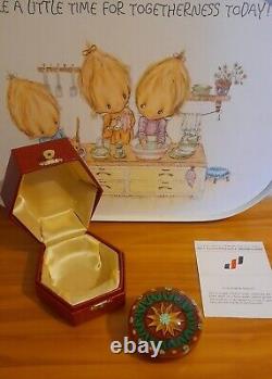 Extremely Rare No 100/350 LIMITED EDITION 1979 PERTHSHIRE SUNFLOWER Paperweight