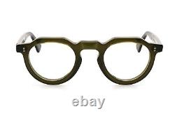 Eyeglasses Frame Lesca Crown 02 Khaki Black Limited Edition