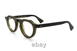 Eyeglasses Frame Lesca Crown 02 Khaki Black Limited Edition