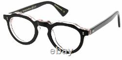 Eyeglasses Frame Lesca Crown 05 Black Pink Limited Edition