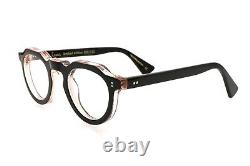 Eyeglasses Frame Lesca Crown 05 Black Pink Limited Edition