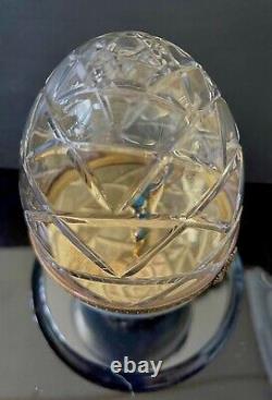 Faberge Limoges Series Limited Edition Crystal Egg with Charlie the Tuna No. 3