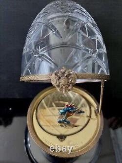 Faberge Limoges Series Limited Edition Crystal Egg with Charlie the Tuna No. 3