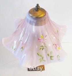 Fenton Accent Lamp 17-1/2 Tall RARE MINT Brand NewithBox HP- Signed Tammy Neader