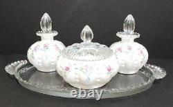 Fenton Charleton Limited Edition Vanity Powder Box Perfume Decanters Tray