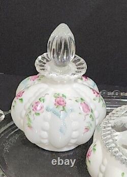 Fenton Charleton Limited Edition Vanity Powder Box Perfume Decanters Tray