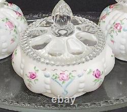 Fenton Charleton Limited Edition Vanity Powder Box Perfume Decanters Tray