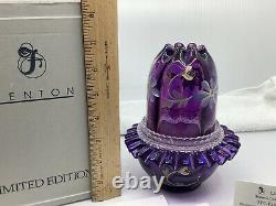 Fenton Historical Collection 1998 Royal Purple 3 Pc Fairy Light HP LE 1610 N4