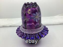 Fenton Historical Collection 1998 Royal Purple 3 Pc Fairy Light HP LE 1610 N4