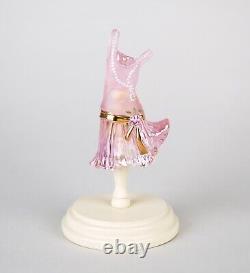 Fenton Legendary Fashions Flapper Dress Vintage Glass Limited Edition Signed