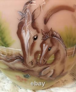 Fenton Limited Edition Burmese Ginger Jar, NIB, Signed & Numbered