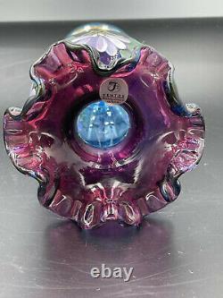 Fenton Mulberry Honor Collection Vase Limited Edition hand painted