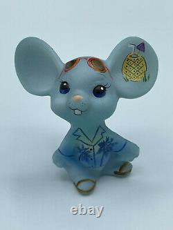 Fenton blue beach mouse Kim Barley Limited Edition 14/14 from 2015