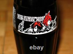 Final Fantasy VII/VIII Limited Edition unopened Coca-Cola glass bottle Coke Japn
