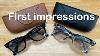 First Impressions Limited Edition Transparent Ray Ban Meta Wayfarers Versus Gloss Black Version